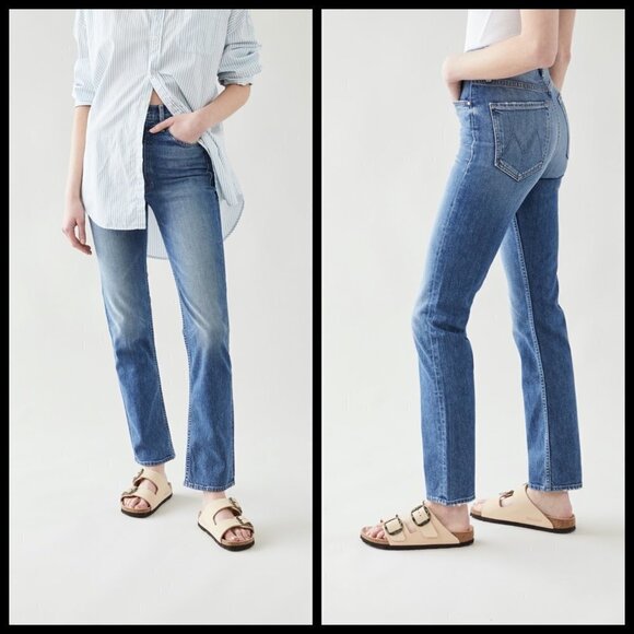 💕MOTHER SUPERIOR💕 High Waisted Rider Skimp Jeans ~ Cowboys Don't Cry 25 NWOT - Picture 8 of 16